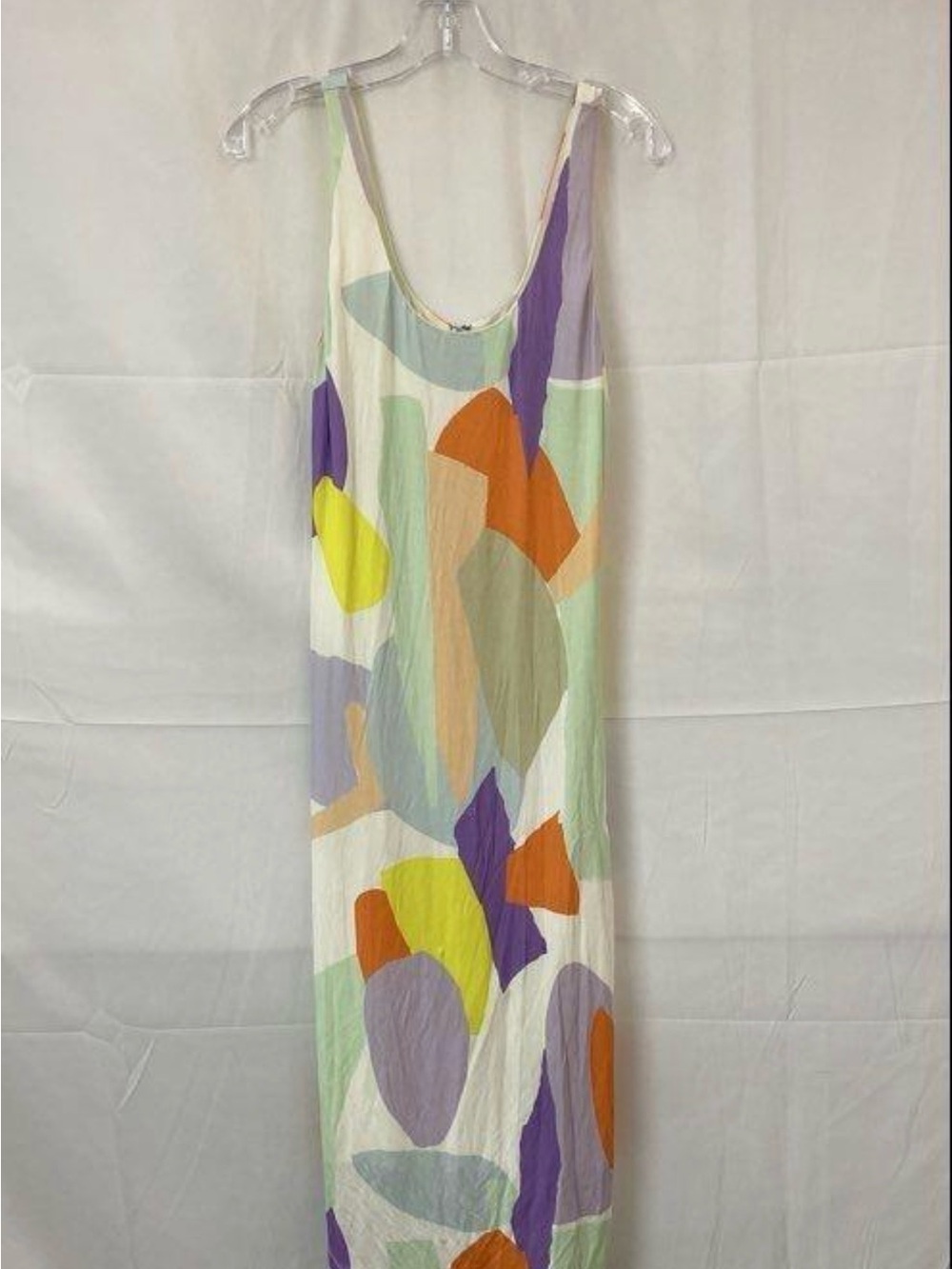 Alice + Olivia Sleeveless Abstract Print Maxi Dress in Multicolor size 10